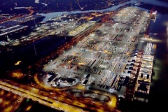 Hamburg Container Terminal Eurogate und HALA14.2.19 Luftfoto Scheer